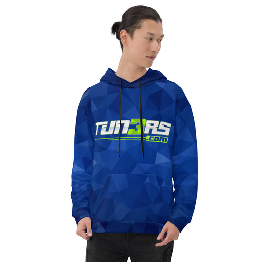 Tun3rs Full Print Blue Hoodie