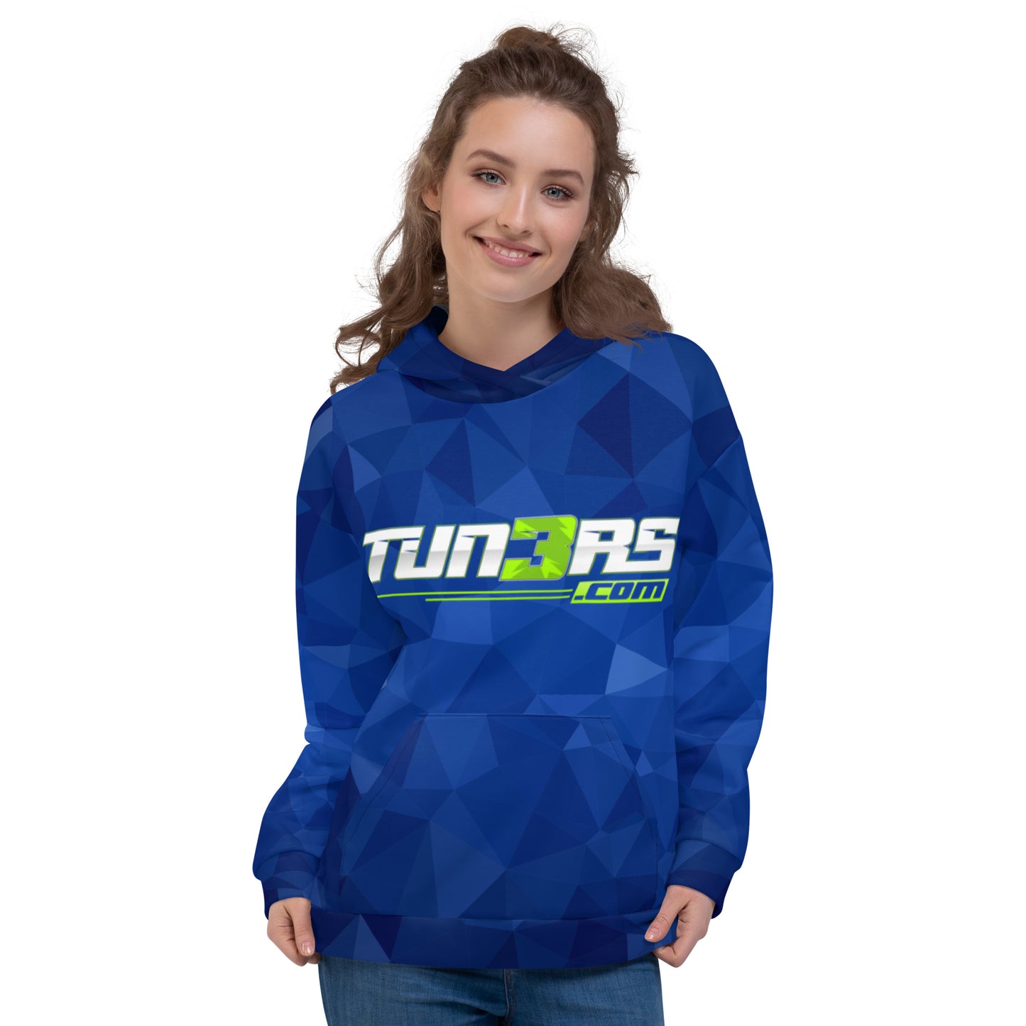 Tun3rs Full Print Blue Hoodie