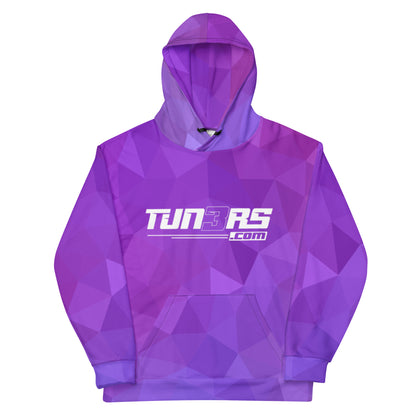 Tun3rs Full Print Purple Hoodie