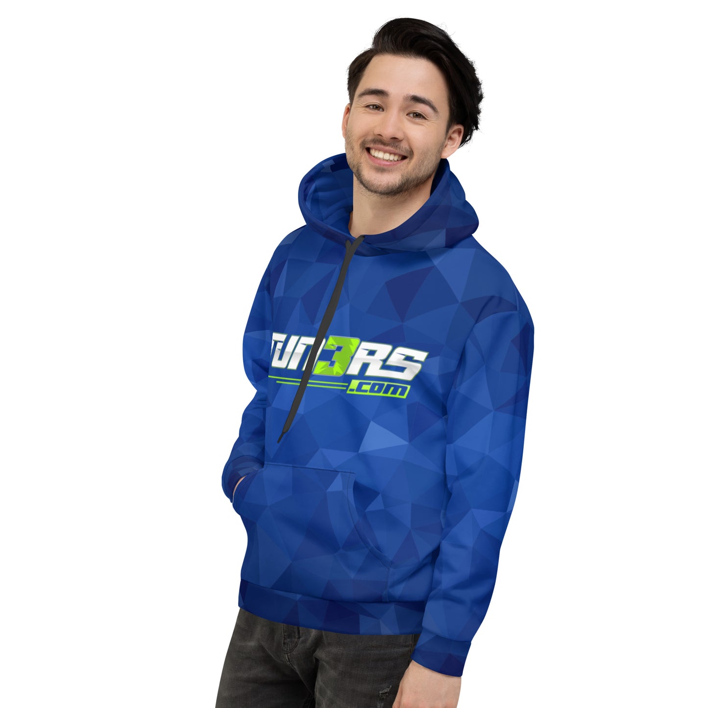 Tun3rs Full Print Blue Hoodie