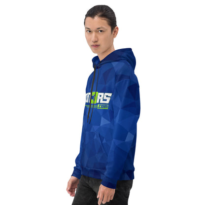 Tun3rs Full Print Blue Hoodie