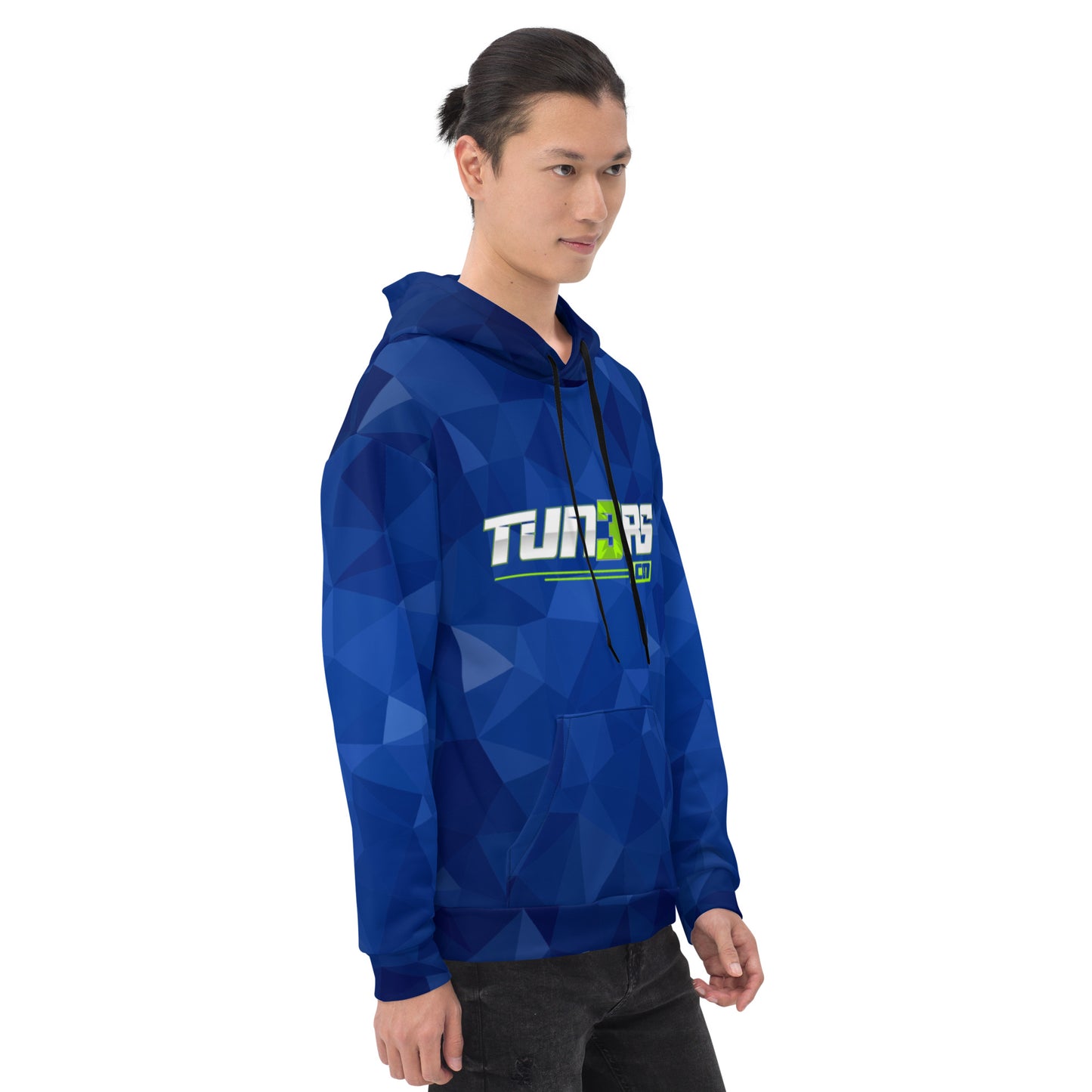 Tun3rs Full Print Blue Hoodie