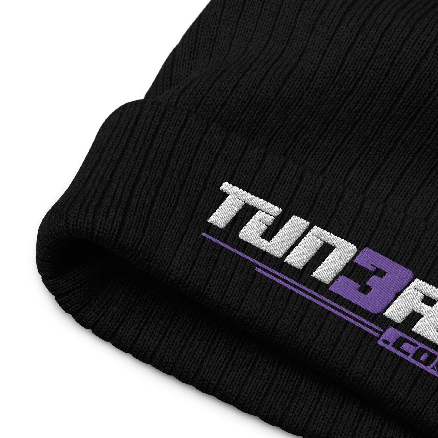 Tun3rs Ribbed Knit Beanie