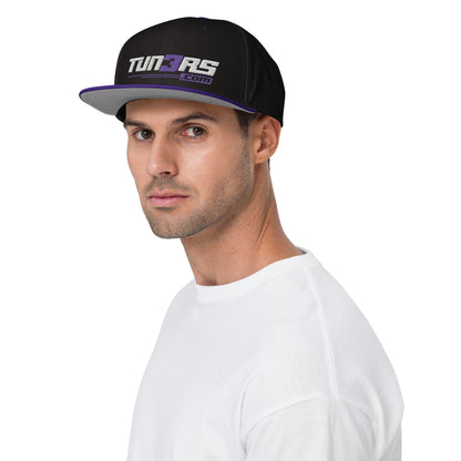 Tune3rs Purple Logo Snapback Hat