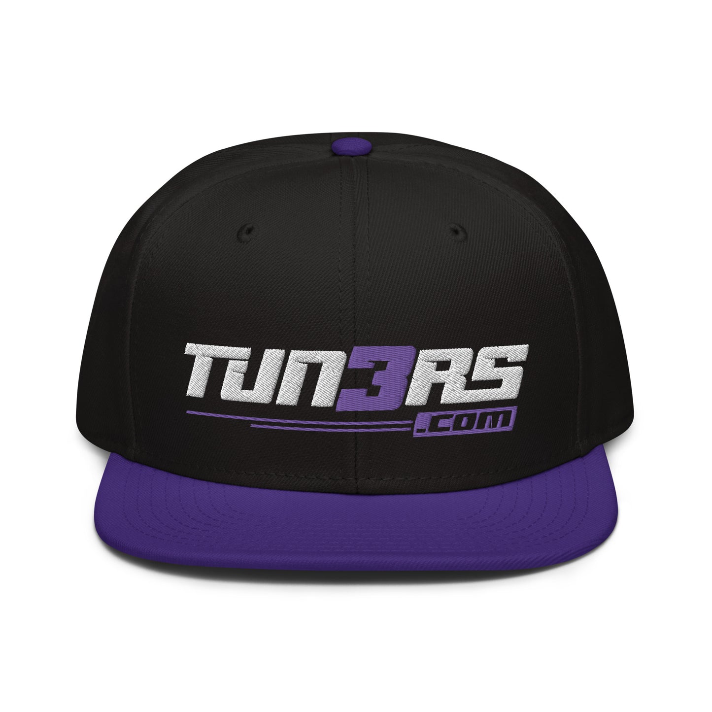 Tune3rs Purple Logo Snapback Hat