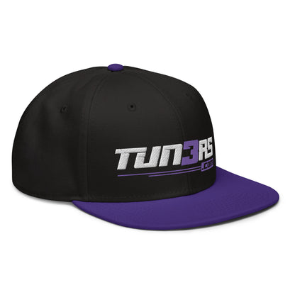 Tune3rs Purple Logo Snapback Hat